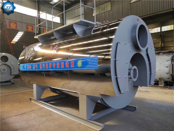 Tipo horizontal área de aquecimento diesel da caldeira da caldeira de vapor 30m2 para o vestuário