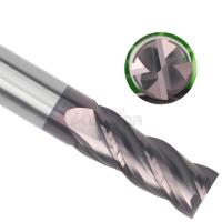 12mm 1/2 de” moinho de extremidade do carboneto 4 flautas para a hélice variável de aço inoxidável