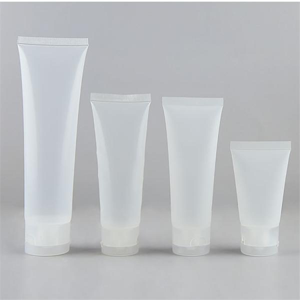 Transparent Plastic PE Tube for Custom Eco Friendly Hand Cream Cosmetic Packaging
