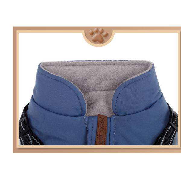 Function Warm Comfortable Waterproof Turtleneck Dog Winter Coat for Small Medium Dogs