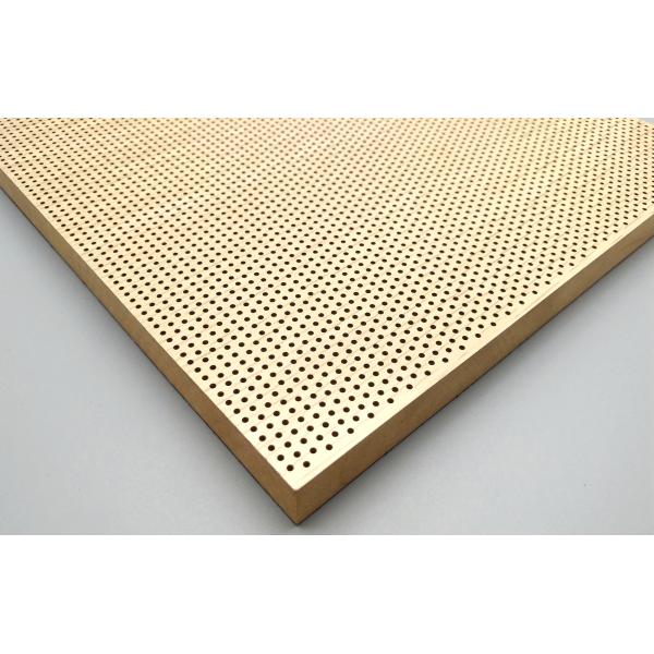 Panneaux acoustiques en contreplaqué perforé de 3 mm Eco-friendly personnalisé