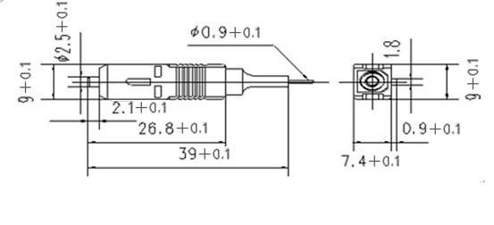 SC APC CCTC Fiber Optics Accessories