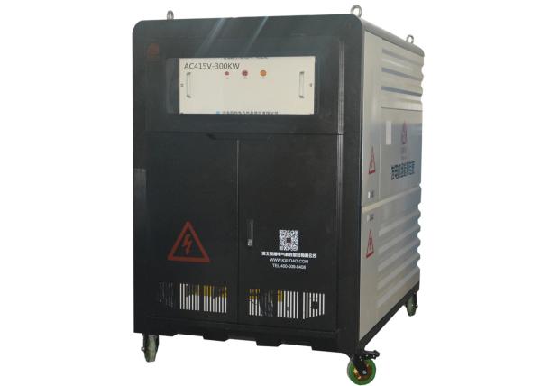 3 Phase 300 KW Portable Resistive Load Bank , 4 Wire AC Electronic Load Bank