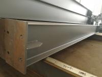 Poteau et poutre en H en acier préfabriqué, profilé Q235B Q355B