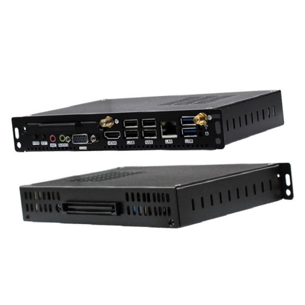 Ultra Thin OPS Mini PC 1 LAN 6 USB For Electronic Whiteboard 7th Gen I3-7100U I5-7200U I7-7500U