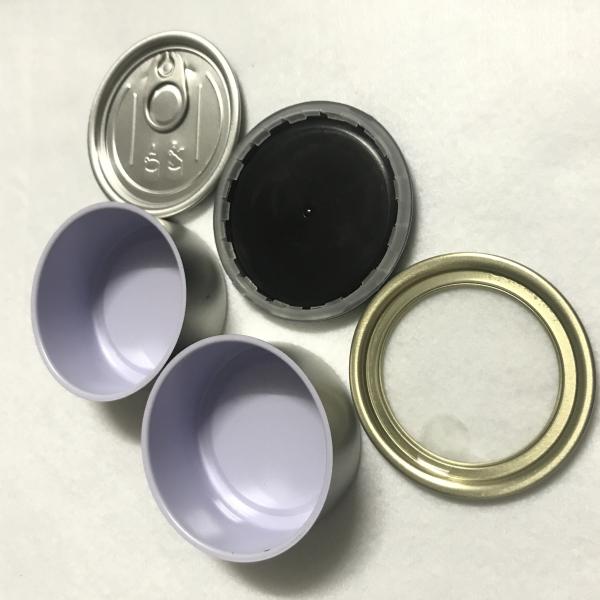 Прозрачное олово конопли тунца доказательства ребенка крышки 100ml корки