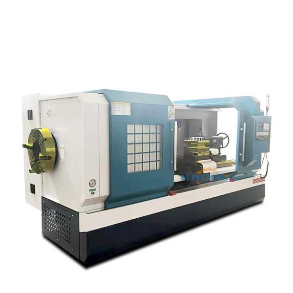 QK1322 Cnc Pipe Threading Machine Flat Bed Lathes For Metal