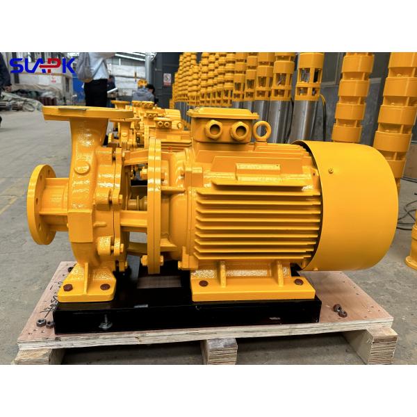 5.5kw 7.5kw 11kw 22kw ISW Horizontal Pipeline Centrifugal Pumps For Long-distance Water Transportation