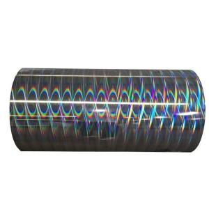 Тепловая голографическая прозрачная ламинирующая пленка для ламинированной бумажной картонной коробки