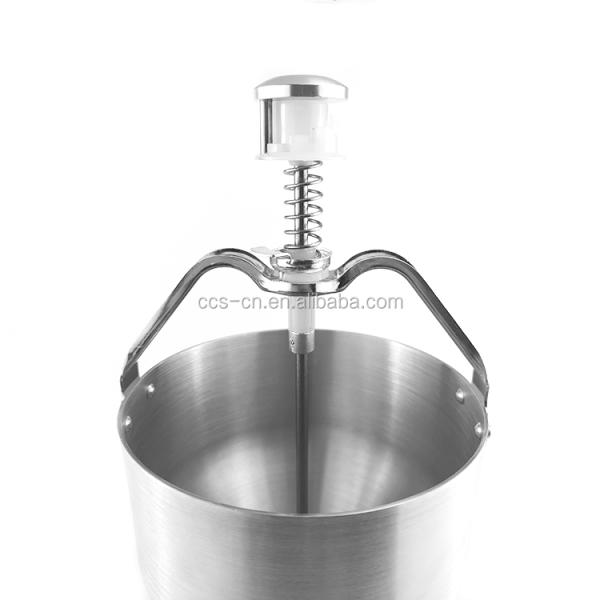 Закусочная алюминиевая машина для приготовления блинов, тесто для блинов, ручная насадка для форм для блинов, наполнитель для блинов, коммерческое руководство