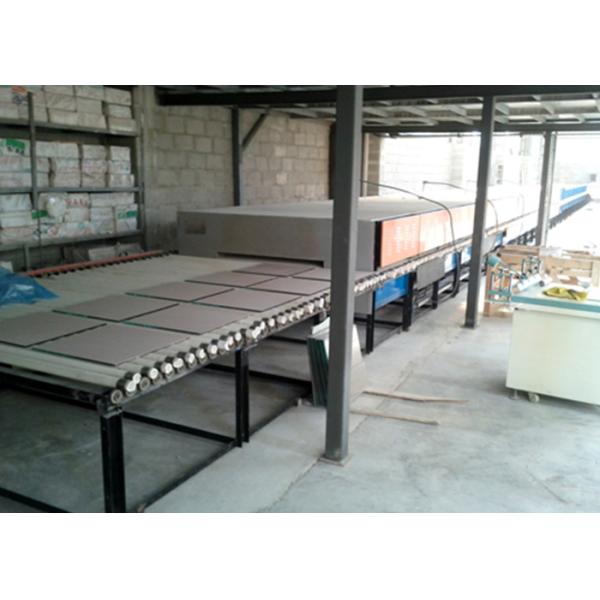 Energy Saving Multi Layer Ceramic Fiber Insulation 950℃ Electric Industrial Glass Tempering Furnace