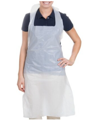 Eco Friendly Blue Disposable Polyethylene Aprons For Medical Protect / Household Cooking