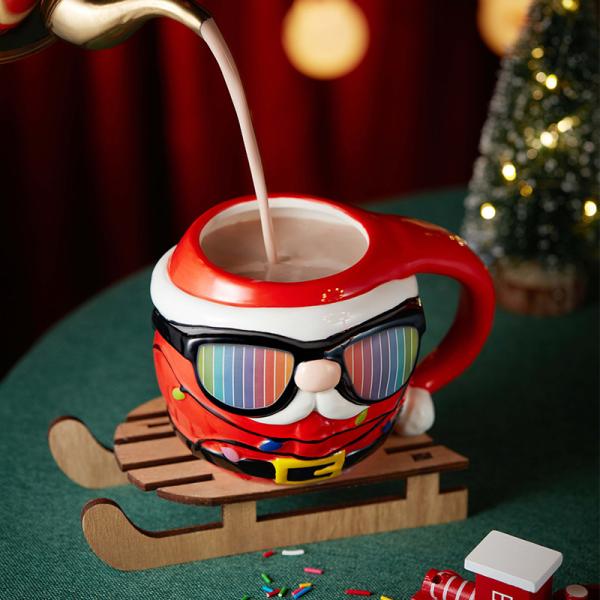Ready To Ship In Stock Festival Table Dinnerware MUGS For Festive Banquet Christmas Gift
