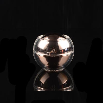 O creme cosmético de alta qualidade por atacado range o recipiente acrílico plástico da forma do diamante que empacota o cosmético vazio do frasco de 30g 50g