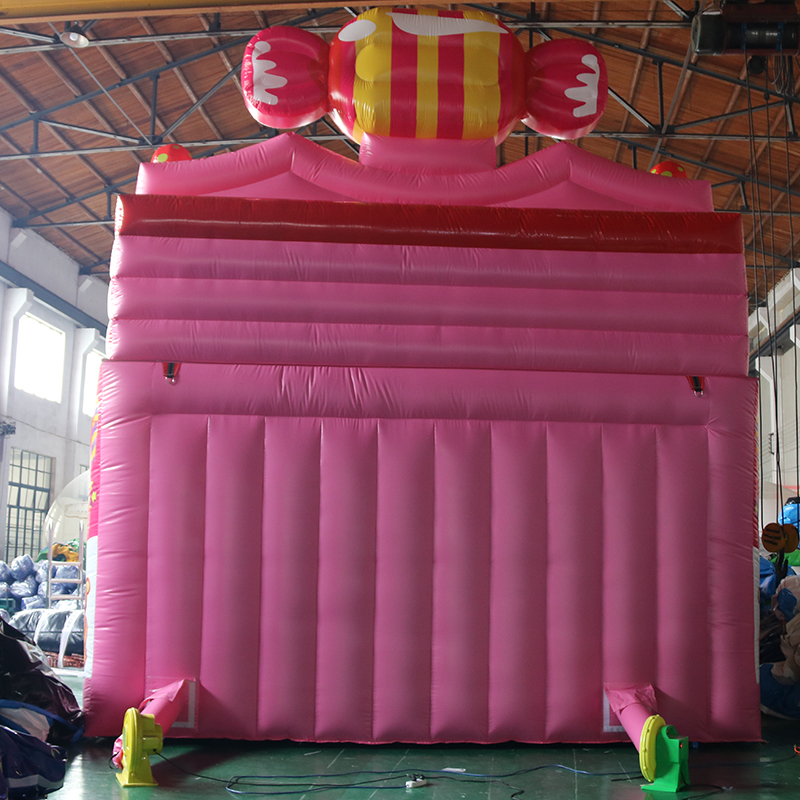 Inflatable Dry Slide Colorful Candy Inflatable Dry Slide Fashion Design Cheap Inflatable Dry Slide
