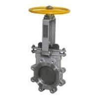 Ventilateur de porte de couteau pneumatique WCB SS304 Cylindre pneumatique Contrôle de l'air à double bride Luge de porte de couteau