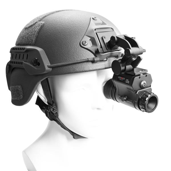 NVG50 Casco gafas de visión nocturna 1-4X con 0.001Lux Ultra baja iluminación CMOS para caza y al aire libre