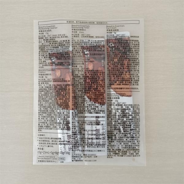 Transparent Suffocation Warning Polybag for OEM Service Accepted PET/PE CPP Packaging