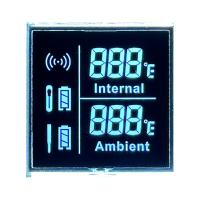 3.3 V Negativo VA Segmento Transmissor Ecrã Termômetro Alimentar LCD
