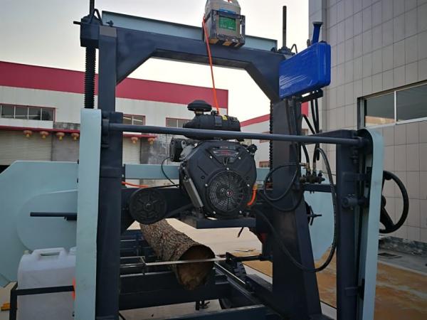 Gasoline portable wood saw mill, Portable Wood Band Saw Automatic Sawmill For Sale