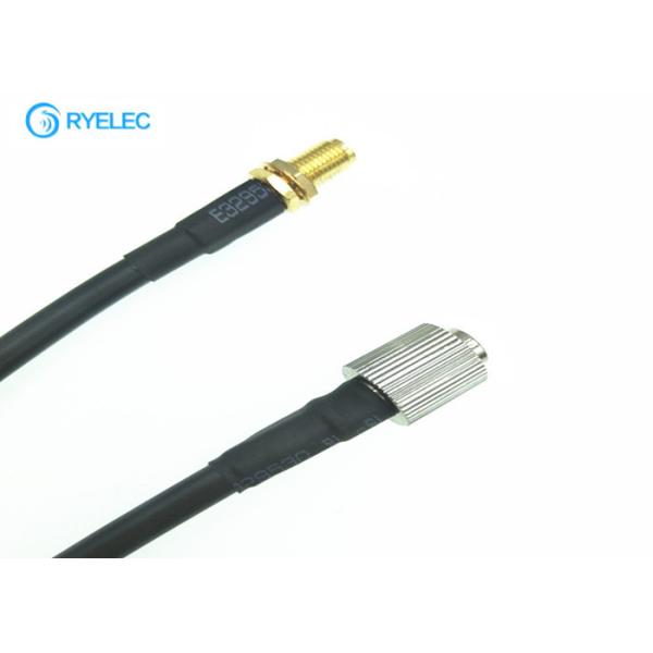 Female To Sma Female RF Cable Assemblies With Rg174 Pigtail Coaxial Cable