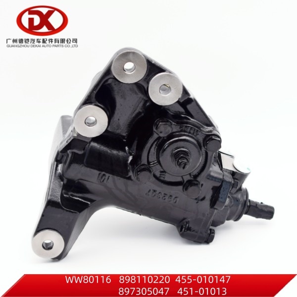 Power Steering Gear Box 8981102207 8 98110220 5 ISUZU NPR 4HG1 Truck Parts