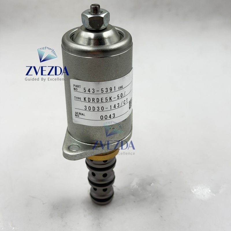 ZVEZDA 543-5391 Proportional Solenoid Valve KDRDE5K-50 Fit 326GC 330GC Excavator