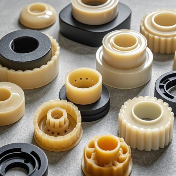 Customized Temperature Resistant Injection Molded Rubber Parts Flexible Rubber Molding