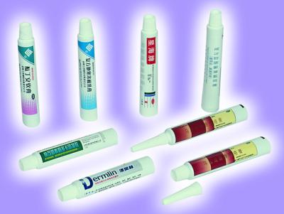 O tubo farmacêutico medicinal macio que empacota o empacotamento flexível plástico para escalda o creme