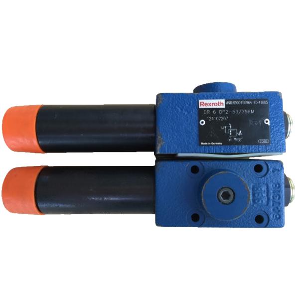 Valve hydraulique Rexroth DR6DP2-5X/75YM Haute fiabilité Bleu haute précision à haute pression en fonte 350 bar
