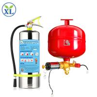 Appareil d'extinction d'incendie à gaz mobile pour petites voitures de 6 kg