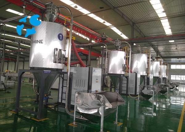 Grey / White Dehumidified Air Dryer , Laboratory Plastic Material Dryers