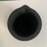 High Temperature Resistance Non-ferrous SiC Carbide Graphite Crucible With Pouring Nozzle For Metal Casting And Melting