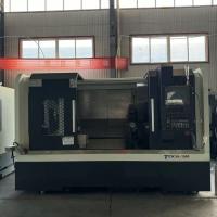 Alto precisión de lecho inclinado Torno TCK56 750 mm 10 pulgadas de chuque hidráulico y reposo constante
