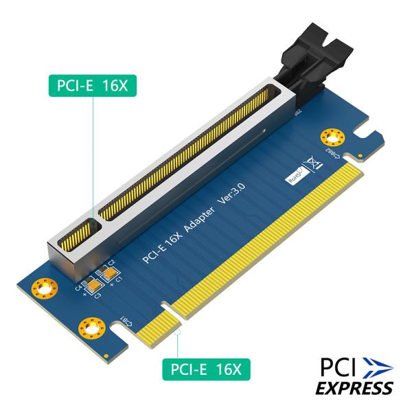 PCI-Express 3.0 16x Riser Card, PCI Express 3.0 16X 90 градусная высокоскоростная карта для сервера 2U