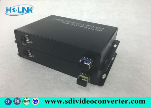 Full HD 1080P 2Channel 3G SDI to Fiber Converter for multimedia live broadcast system
