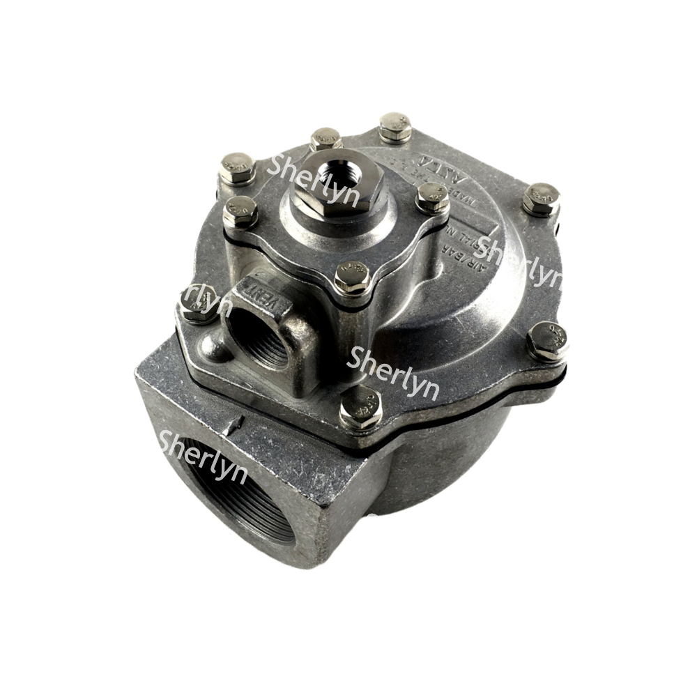 Threaded Right Angle Diaphragm Valve G353A048 2 Inch ASCO 353 Series