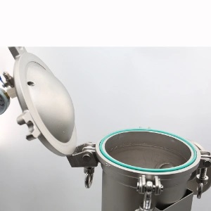 316 Sanitary Filter Housing Stainless SS Bag Filter For Liquid Filtration
