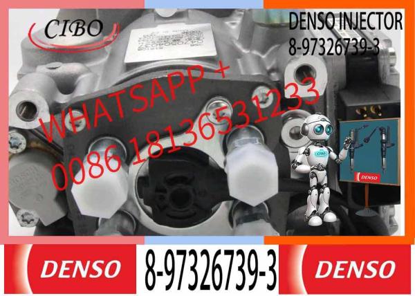 pièces Neutrales de pelleteuse 4JH1 moteur 8-97326739-3 pompe d'injection de carburant 8-97252341-5 utilisée dans Isuzu