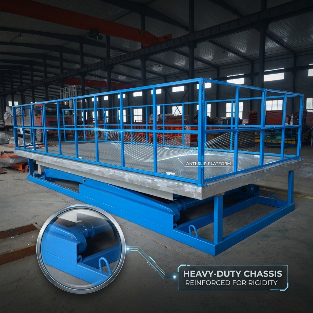 4 Ton Value Hydraulic Scissor Car Lift for Poland Czech Eastern Europe Auto Repair Workshop Garage