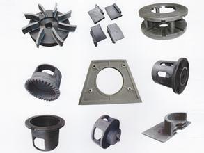 Cr20S High Chrome Shot Blasting Machine Parts / Shot Blasting Turbine Parts