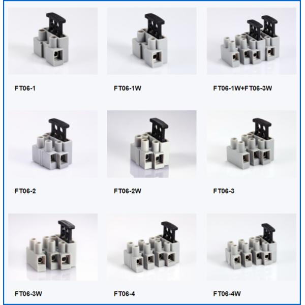 В линии терминале винта FT06-4 M3 соединителя с Fuseholder 6.3A 250V и терминале 32A 450V