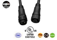 Cabo fêmea masculino de M19 4 Pin Waterproof Connector Molded With
