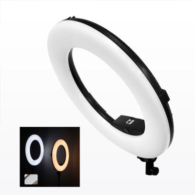 Da foto direta do diodo emissor de luz da polegada da fábrica diodos emissores de luz de Ring Light 480pcs SMD lâmpada video do anel de 18 para a fotografia da composição