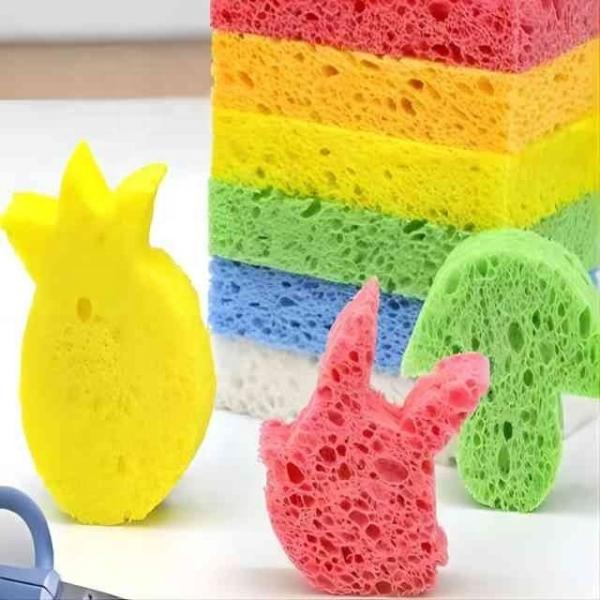 Éco-friendly végétale de la cellulose éponge de cuisine