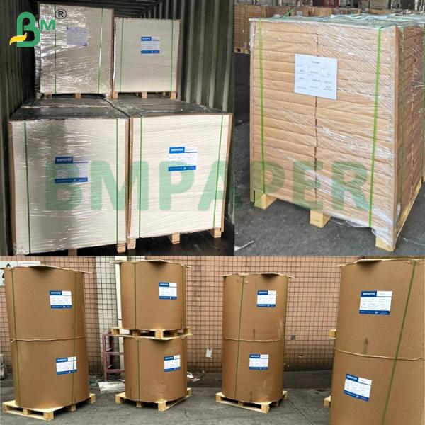 Eco - Friendly 100GSM White Kraft Paper Superior Stiffness & Durability for Bag Making