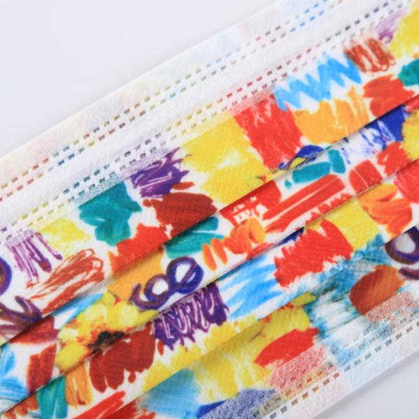 Printed Face Mask Medical Face Disposable Mask 3 ply Medical Face Mask Anti Dust