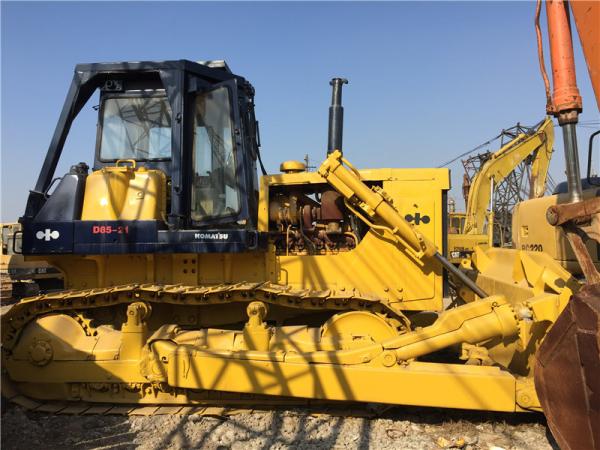 Used Komatsu Bulldozer D85 S6D125E engine 24T weight with Original Paint and air condition for sale