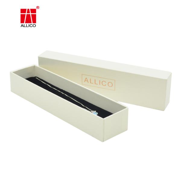 CMYK 9x9x4 Gift Boxes , FSC White Cardboard Jewelry Boxes