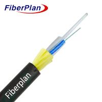Cabos de fibra óptica a céu aberto de bainha única ADSS 2-144